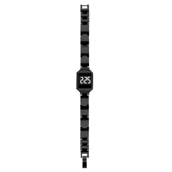 Гладка луксозни мъжки часовник от сплав с цифрова led спортен wsop гривна, часовник, подарък-часовник за мъже erkek кол saati reloj digital 2