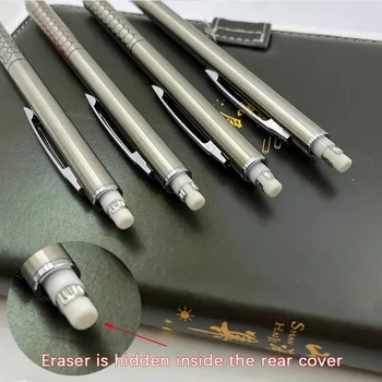Метални 0,7 Студентски художествени моливи 0,5 Дизайн молив за писане Неръждаема Автоматична 5 бр./компл. Стомана 0,9 мм Ръчна 0,3 Фигура 2