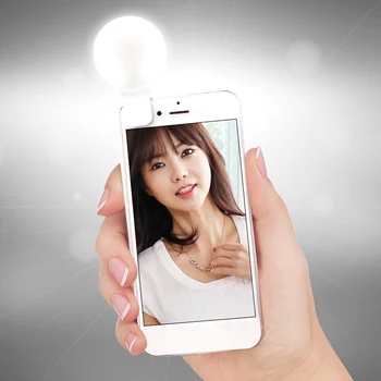 Мини-пръстен за селфи, led светкавица, осветление на обектива на телефона, от 5000 ДО USB акумулаторна скоба за мобилен телефон, попълнете лампа, женски светлини за селфи 2