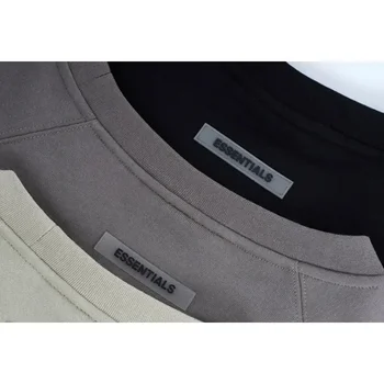 Модерен мъжки свитшоты от 100% памук с 3D гумена писмото логото, пуловери за мъже, луксозен дизайн, дамски блузи оверсайз за хай стрийт 2