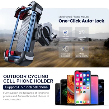 На притежателя на телефона, за мотоциклет, велосипед, стойка, държач за телефон за велосипеди, стойка за велосипед, с възможност за завъртане на 360 ° за скоба с a-GPS монтиране Xiaomi 2
