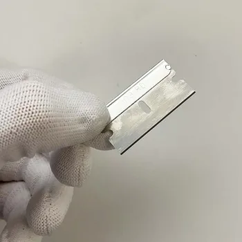 Нож-стъргалка, за да се самобръсначка с един ръб, Двустранен Пластмасова дръжка за ОСА-поляризатора, средство за премахване на лепило, инструмент за почистване и ремонт на 2