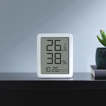 Оригинален Miaomiaoce E-ink Екран LCD дисплей с Голям Цифров дисплей Термометър, Влагомер Часовник Таймер часовник Температура, Влажност на въздуха Сензор 2