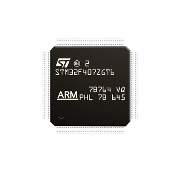 Оригинален чип на микроконтролера STM32F407ZGT6 LQFP144 stm32 и едно-чип микрокомпютър LQFP-144 2