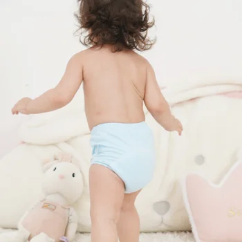 Панталони за приучения към гърне от 6-слойной марли Odell, прохладни и дишащи детски спортни панталони, памперси за обучение на детето 2
