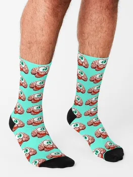 Чорапи Happy Brain, спортни чорапи, памучни чорапи, мини футболни чорапи, мъжки, дамски чорапи 2
