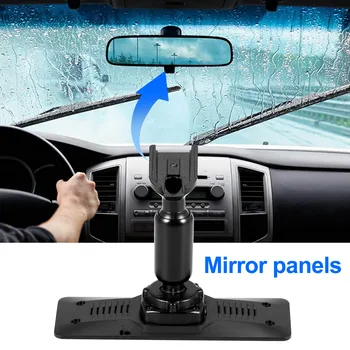 1X Конзола за закрепване на гърба на огледалото за обратно виждане в колата, за автомобил видеорегистратора 3