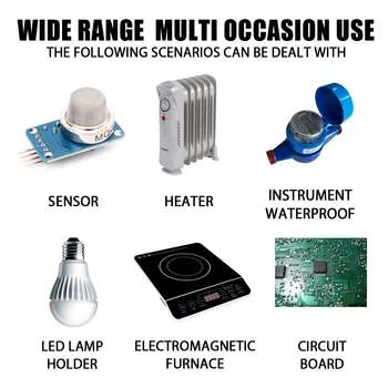 1бр 50 мл електрически изолационен лак течна тиксо Водоустойчив Анти-UV быстросохнущий електронен лак за заплата на лампи Без корозия 3