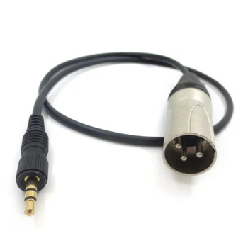 3.5 мм TRS Щекер към XLR Штекеру Безжичен Приемник Почивен Микрофон Балансиран Кабел е Съвместим с UWP V1/D11/D2 0,14-инчов TRS-кабел 3