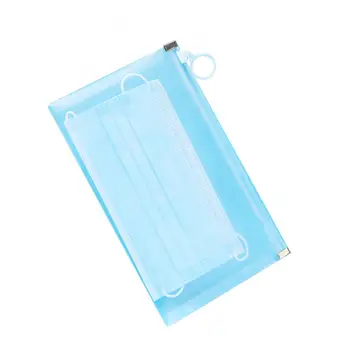 5 ~ 40ШТ Преносим кутия за съхранение на маски Водоустойчива чанта с цип Чанта за съхранение на прозрачна множество чисто хранилище за здравето на домашната спалня 3