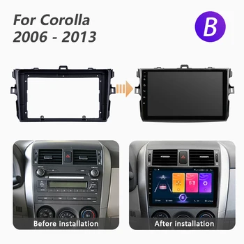 Bomhcsy 16g Dvd Авто Радио Android Автомагнитола за Corolla 2006-2013 10 a 10 2006-2013 WIFI Екран за кола 9 