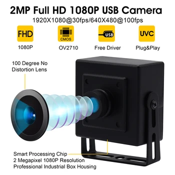 ELP OV2710 CMOS 1080P Full HD USB Mjpeg Камера Високоскоростна камера Модул 120 кадъра в секунда, с Обектив 2,1 мм за Android, Windows, Mac, Linux 3
