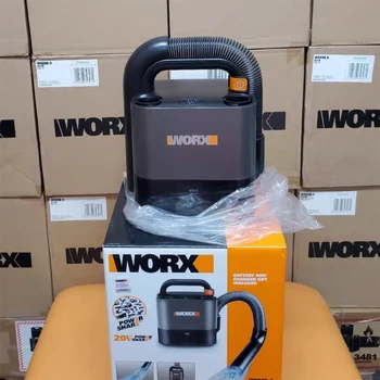 WORX WX030 Компактна прахосмукачка Cube Vac с поделянето на мощността на 20 В, без orange литиева батерия 3