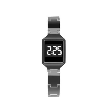 Гладка луксозни мъжки часовник от сплав с цифрова led спортен wsop гривна, часовник, подарък-часовник за мъже erkek кол saati reloj digital 3