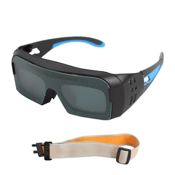 Заваръчни очила с автоматично затъмняване, Предпазни Очила за заварчици на слънчевата енергия, Очила за аргонодуговой заваряване, Очила за электросварки, Практични 3