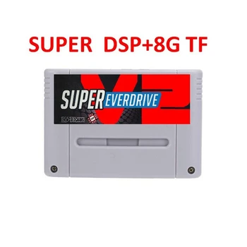 Игри касета Super Everdrive V2 SFC DSP V2 Plus 3000 В 1 За SNES Япония/ЕС/САЩ, 16-битов Касета За конзола, 1 бр. 3
