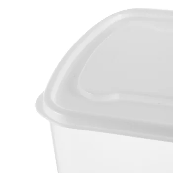 Кутия за съхранение на хляб Контейнери Стойка за тестени Прозрачен Пластмасов държач Опаковка Пазител на буханок 3