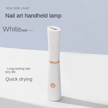 Мини лампа за нокти Ръчни UV-led крушки за нокти Преносима акумулаторна сушилня за нокти за по-бързо втвърдяване на гел-лак Машина за маникюр със собствените си ръце 3