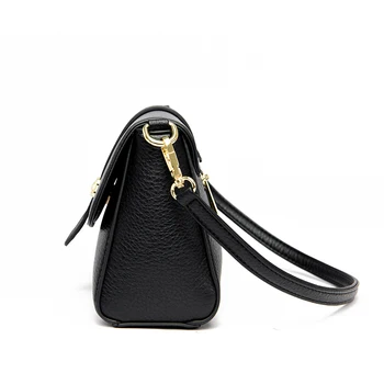 Модерен дамски брандираната чанта през рамо от изкуствена кожа, чанти през рамо за жени, трендови дизайнерски чанти 2024 г., монофонични трикове за мобилния телефон 3
