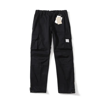 Модерни ежедневни панталони-карго Kaha с множество джобове, реколта прави панталони на експозиции 3