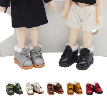 Нови обувки за кукли OB11 1/12 зимни обувки за кукли dod BJD за Obitsu 11, аксесоари за кукольной дрехи GSC играчка 3