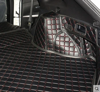 Обичай постелки за багажник на автомобил Toyota Venza 2015-2009 здрава водоустойчива килими за багажника карго подложка Venza 2011 червен цвят 3
