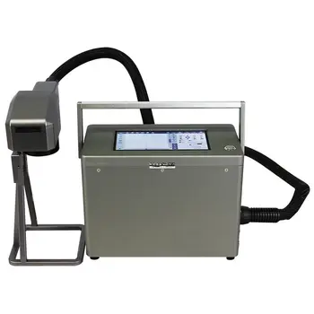 Преносима оптични лазерни standalone, маркировъчна машина МАКС 30 W 20 W 50 W Скенер система за изравняване за PVC гравиране на пластмаса, метал, неръждаема стомана 3