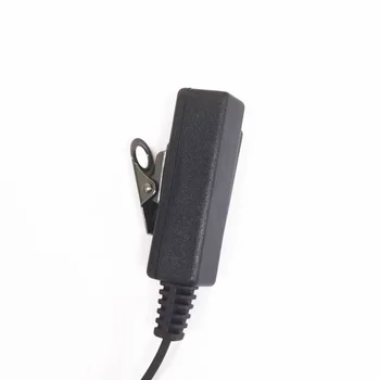 Слушалки, применимая Motorola Interphone GP328/ 340 /PRO5150, Черни слушалки Air Tuber с дълга скоба, Аксесоари за преносими радиостанции 3