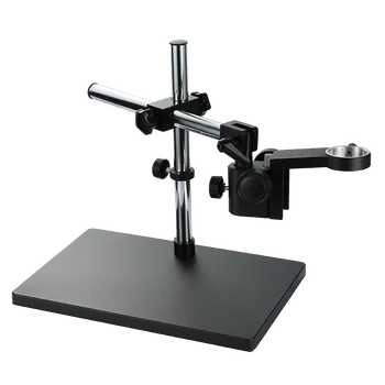Универсална скоба за микроскоп от фибростъкло, работна маса, за ремонт, 50 мм Свободно въртяща се скоба, Удължен лост за окачване на дисплей 25/32 мм 3