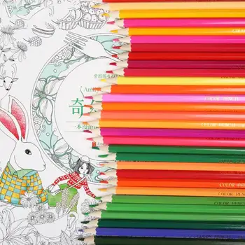 Цветни моливи за деца, цветни моливи за рисуване 24 или 36 цвята, ученически пособия, стоки за творчество, спомени за партита 3