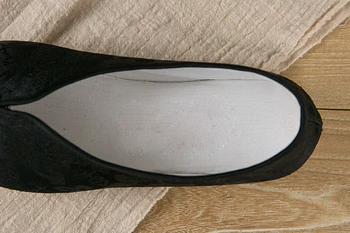 висококачествен памук, ръчно изработени обувки черен дракон шаолиньского монах кунг-фу, маратонки буда архата, обувки за дзен-светски медитация, обувки за бойни изкуства 3