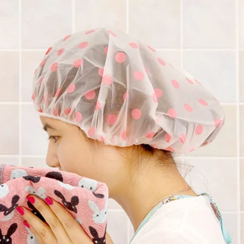 1бр Регулиране на случаен цвят на капачката за стайлинг на коса, шапка, за да се грижи за по-дълга коса, дамски шапчица да нощен сън, шапка за душ, инструменти за оформяне на косата 4