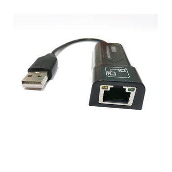 USB 2.0 към RJ45 10/100 Mbps с USB Ethernet adapter Мрежова Карта LAN USB Мрежов Адаптер, Lan RJ45 Карта за PC, Лаптоп 4