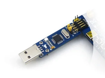Waveshare Mini ST-LINK / V2 Вграден дебъгер ST-LINK, програмист-емулатор, товарач за STM8 и STM32 Евтино решение, USB 4