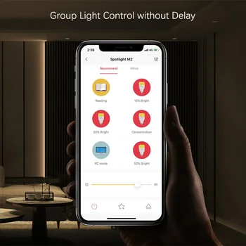 Yeelight Мрежест Лампа Фокус M2 Лампа с Регулируема Яркост на Smart Home Light Управление приложение за Работа с Mihome Google Assistant Homekit 220V 4