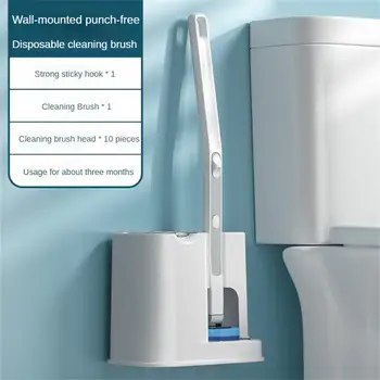 Вземете със себе си собствена чистящую течност за Еднократна четка за почистване на Ефективна тоалетна четка за Почистване Health Стенни четка за почистване 4