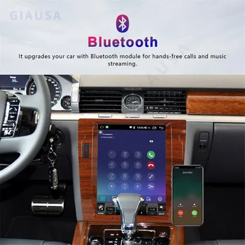 За Volkswagen Phaeton 2004-2015 12,1 инчов Авто Радио Android Tesla Screen Видео Мултимедия, GPS Navigati Carplay Главното Устройство 4