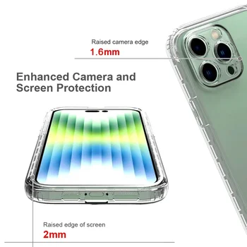 За iPhone 15 Pro Max 15 Pro калъф устойчив на удари хибриден градиентный цветен калъф за телефон iPhone 15 15 Plus 4