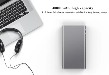 Капацитет 40000mAh С възможност за превключване на напрежение 12V 16V 19V Power Bank за лаптоп Macbook, Asus, Samsung, Acer, Dell 4