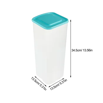 Кутия за съхранение на хляб Контейнери Стойка за тестени Прозрачен Пластмасов държач Опаковка Пазител на буханок 4
