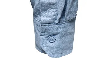 Мъжки Оксфордские Ризи AIOPESON С дълъг ръкав, 100% Памук, Обикновена Социални Ризи за Мъже, Новата Пролетно-Есенна Мъжки Дизайнерски дрехи 4