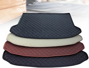Обичай постелки за багажник на автомобил Toyota Venza 2015-2009 здрава водоустойчива килими за багажника карго подложка Venza 2011 червен цвят 4