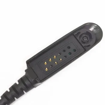 Слушалки, применимая Motorola Interphone GP328/ 340 /PRO5150, Черни слушалки Air Tuber с дълга скоба, Аксесоари за преносими радиостанции 4