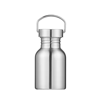 350 мл / 750 мл Велосипедна бутилка за вода за къмпинг, Велосипедна спортна бутилка за вода от неръждаема стомана, Преносима Метална спортна чаша за напитки 5