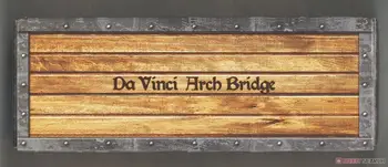 Academy 18153 Научна серия Da Vinci Arch Bridge без лепило (пластмасов модел) 5