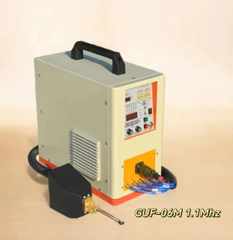 Высокочастотная индукционная нагревательная машина 1,1 Mhz за закаляване, закаляване, запояване, заваряване, топене на 5