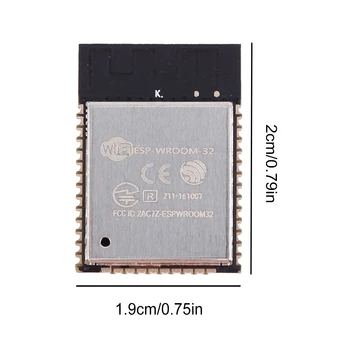 Двуядрен процесор WiFi Безжичен модул ESP-WROOM-32 Wi-Fi, BT МОЖНО MCU Модул 150 Mbps, Съвместим с Bluetooth за интелектуална електроника 5