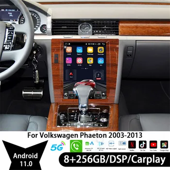 За Volkswagen Phaeton 2004-2015 12,1 инчов Авто Радио Android Tesla Screen Видео Мултимедия, GPS Navigati Carplay Главното Устройство 5