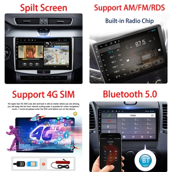 Радиото в автомобила Android 13 За Subaru Forester, Impreza XV 2016-2020 Мултимедиен Плейър GPS Навигация Carplay Auto QLED RDS D 5