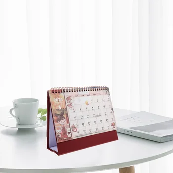 Сгъваем календар, интериор на маса, настолен календар, декоративен календар, дневник за дома, офиса, училището 5